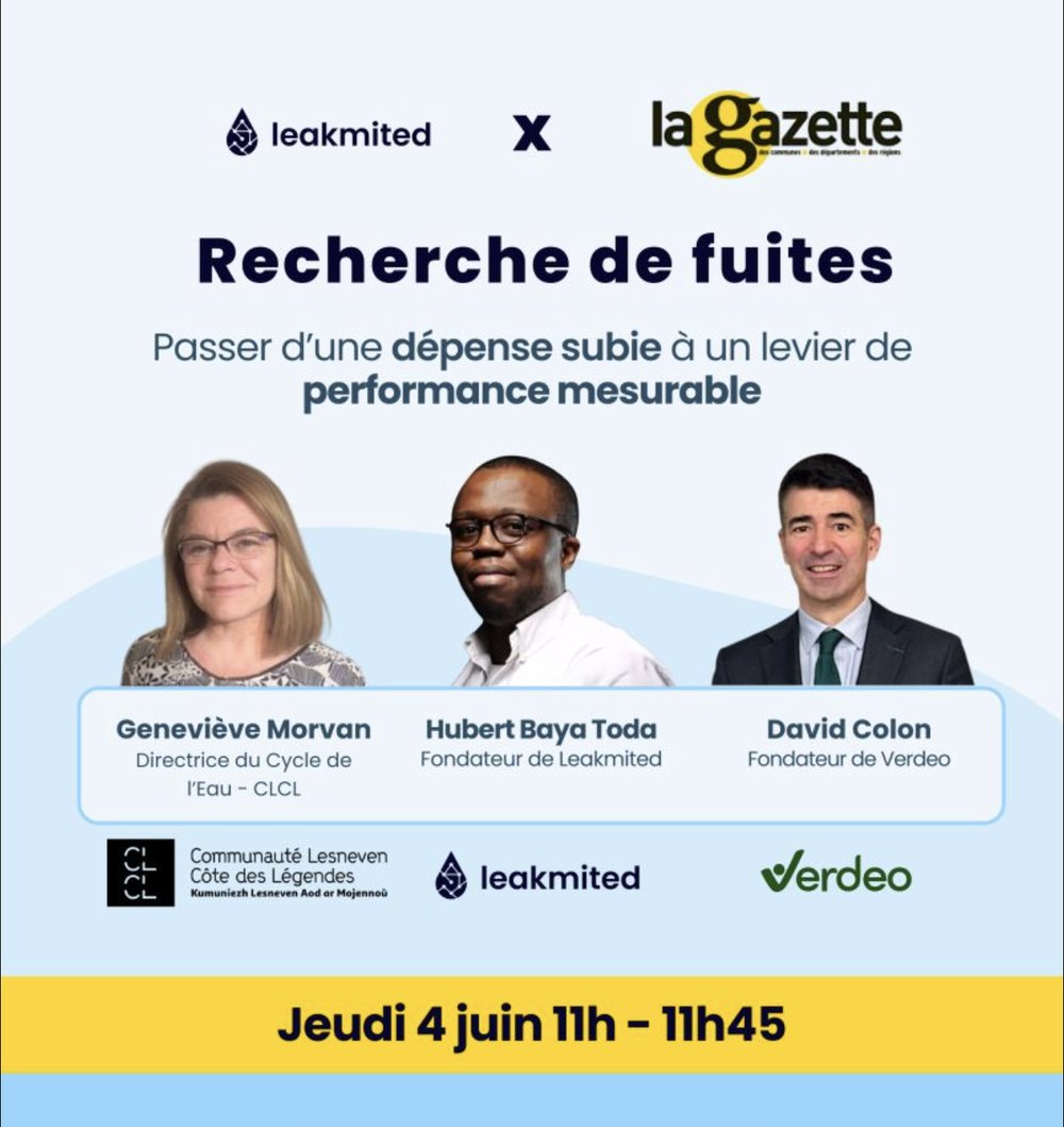 Recherche de fuites : passer d'une dépense subie à un levier de performance mesurable