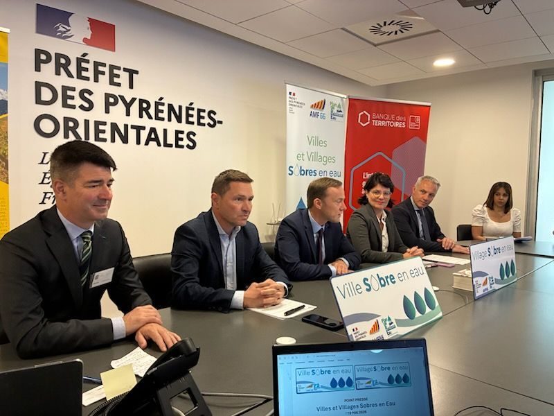 Lancement du label Villes et villages sobres en eau